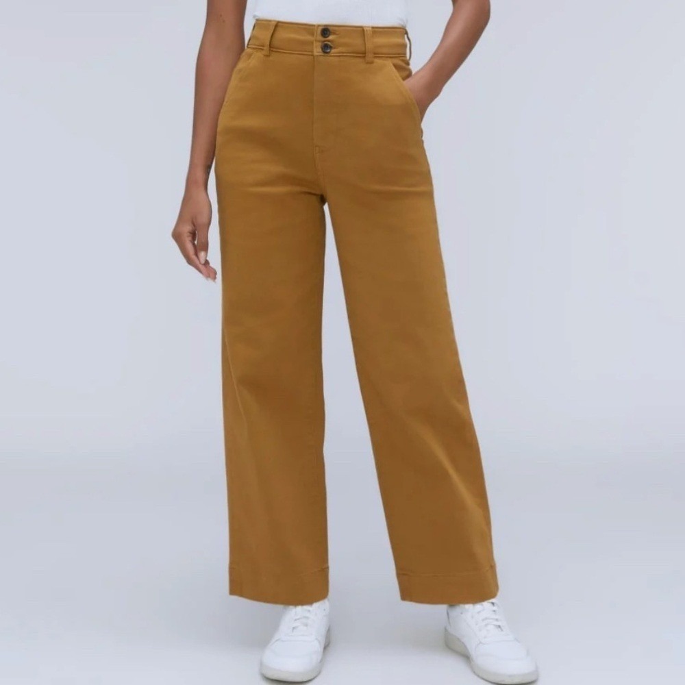 Everlane | THE ORGANIC WIDE-LEG PANT Capsule Wardrobe - Picture 13 of 14